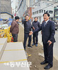 양평호 강동구의회 의원, ‘진황도로’ 재건축 공사장 민원현장 점검